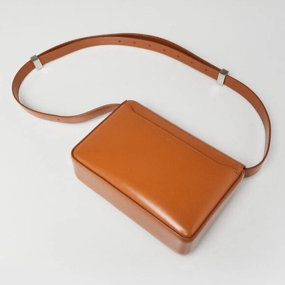 Givenchy Chestnut Smooth Leather 4G Crossbody Bag - Picture 3 of 12